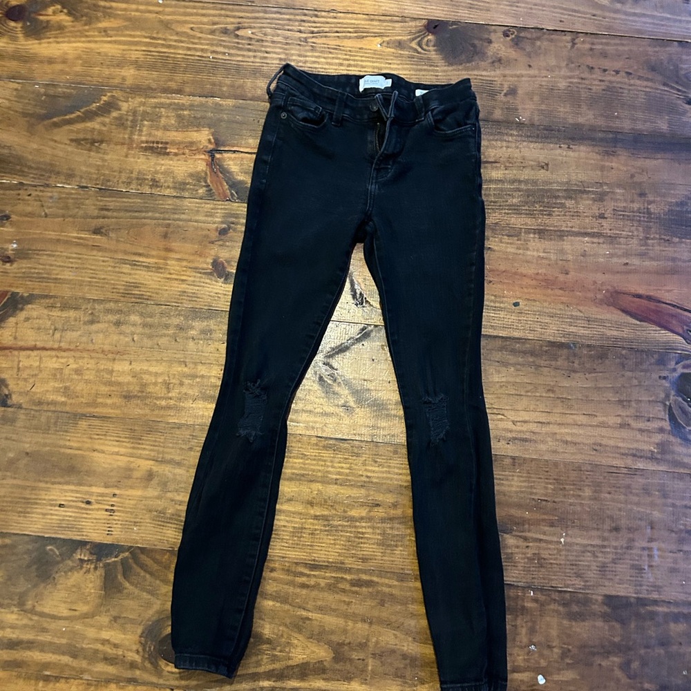 Size one true craft jeans black